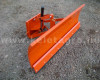 Snow plow 140cm, hidraulic lifting, manual angle adjustment, for Japanese compact tractors, Komondor STLR-140 (2)